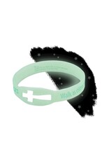 Christ to all Bracelet-Glow-In-The-Dark Cross-Silicone