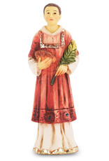 WJ Hirten 4" Statue with Prayer Card St. Stephen