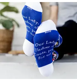 Sock Religious Sock Religious Our Lady Undoer of Knots Adult Socks