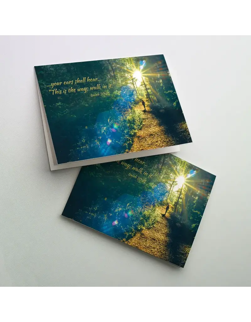 Altar + Home This Is the Way; Walk in It - Graduation Card