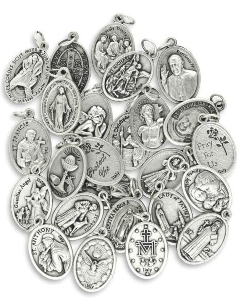 Gifts Catholic 1" assorted Saint Medals