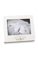 Blessings on your Baptism, 4 x 6 photo frame