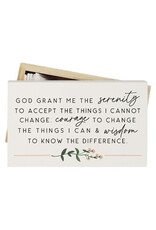 Prayer Box-Serenity Prayer (5" x 3")  , wood