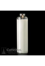 Cathedral Candle Co. 14 Day SacraLite Glass Sanctuary Light (Not Beeswax, Bottle Style,)