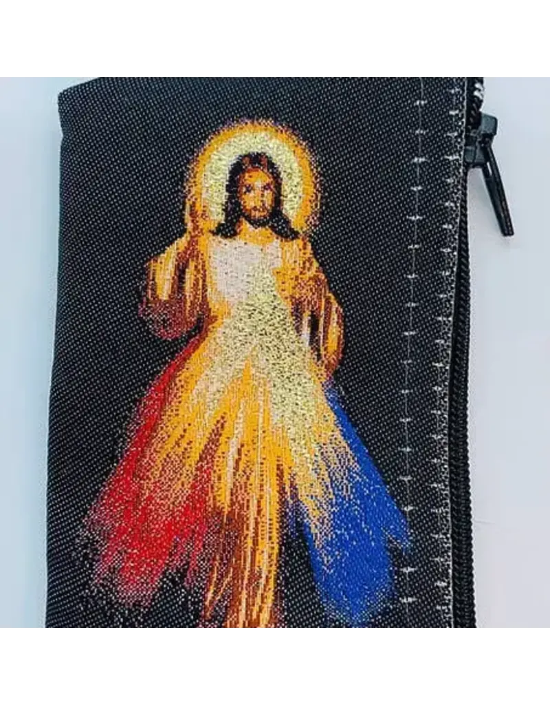 Oremus Mercy Divine Mercy Rosary Pouch