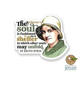 The Stump of Jesse St. Edith Stein Waterproof Catholic Sticker