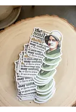 The Stump of Jesse St. Edith Stein Waterproof Catholic Sticker