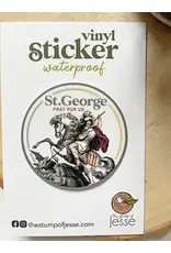 The Stump of Jesse St. George Waterproof Vinyl Catholic Sticker
