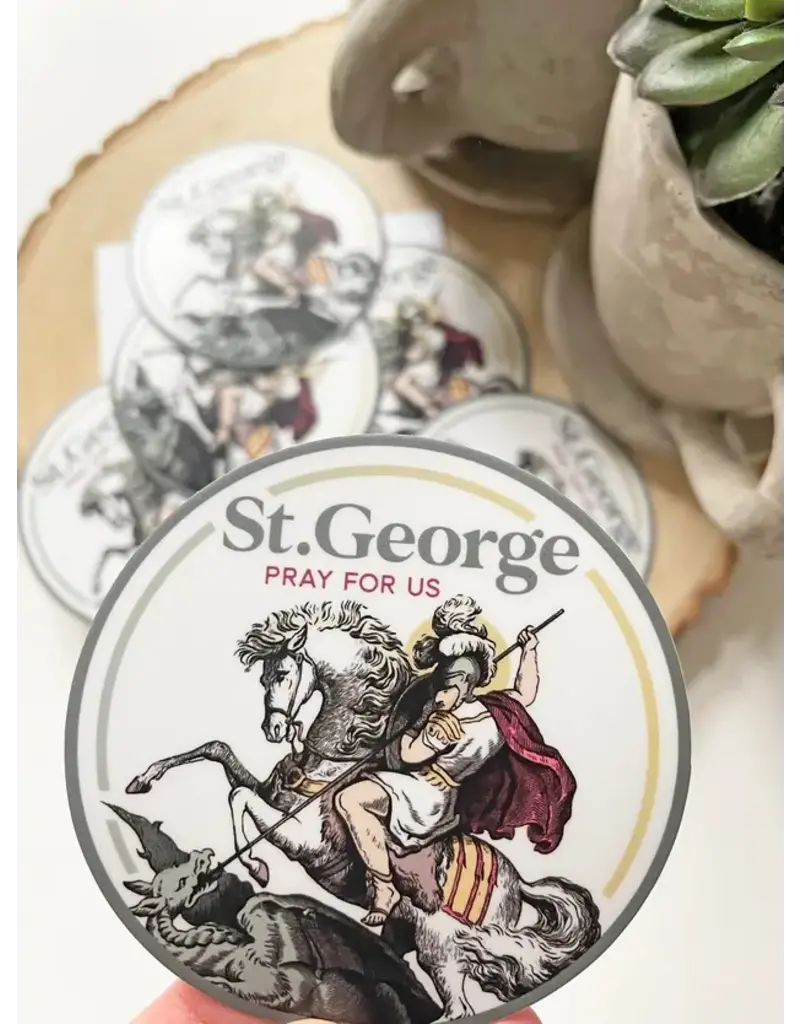 The Stump of Jesse St. George Waterproof Vinyl Catholic Sticker