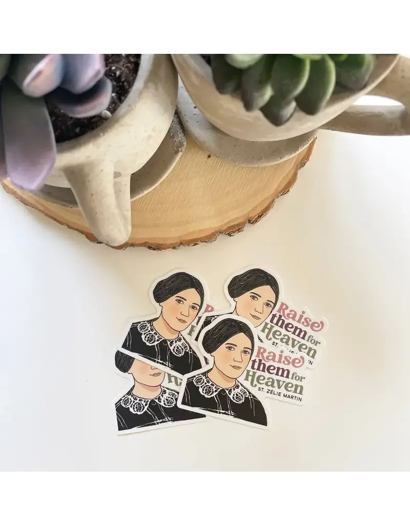 The Stump of Jesse St. Zelie Martin Waterproof Catholic Sticker