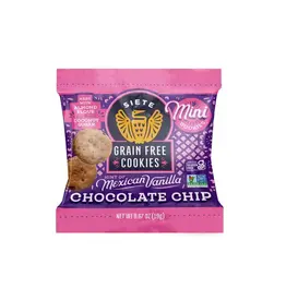 Siete Foods Siete - Mini Mexican Chocolate Chip Cookies 0.67oz