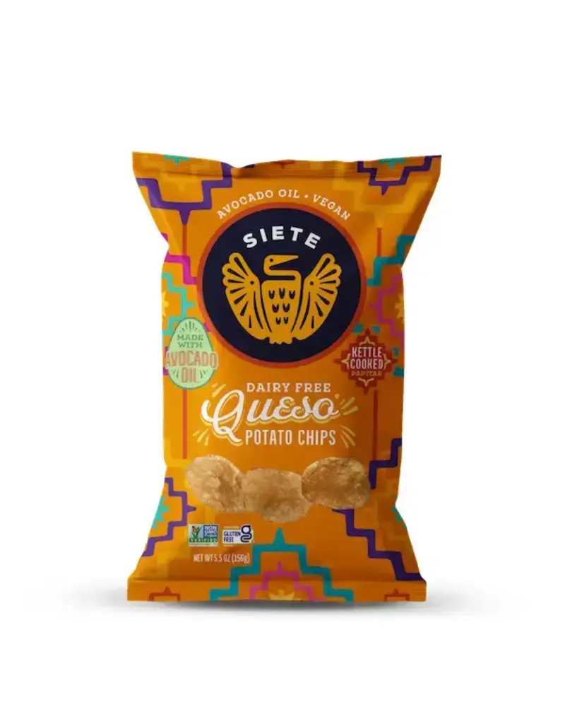 Siete Foods Queso Kettle Cooked Potato Chips