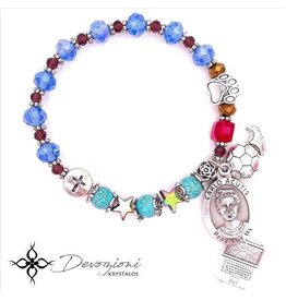 Nosotras Boutique Rosary Bracelet: Blessed Carlo Acutis