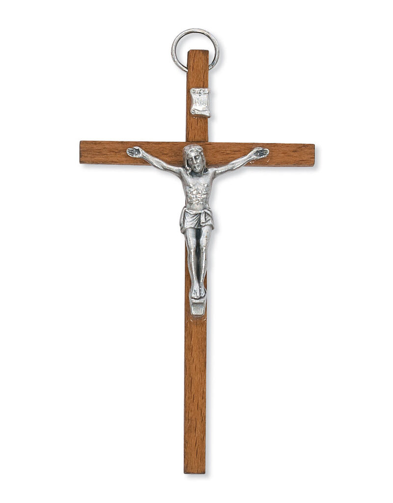 McVan 4" Brown Crucifix