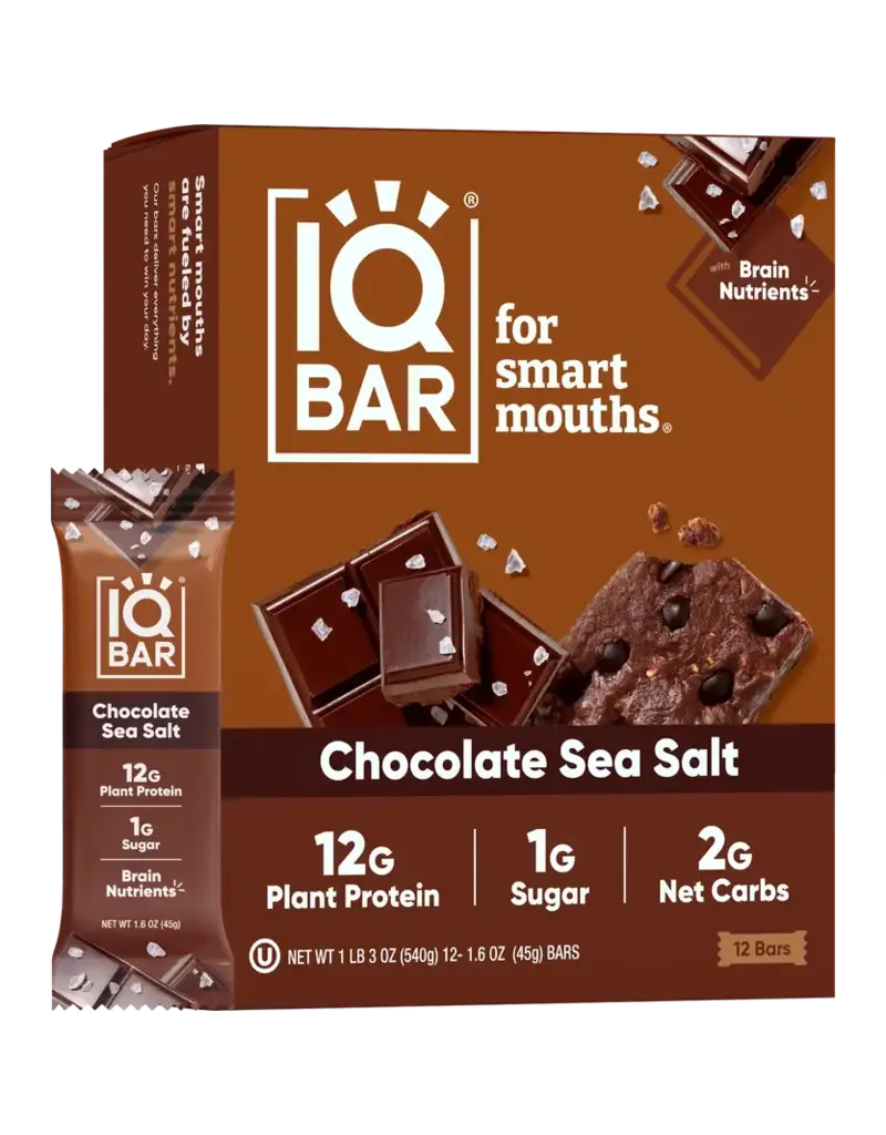 IQBAR IQBAR Chocolate Sea Salt Keto Protein Bar