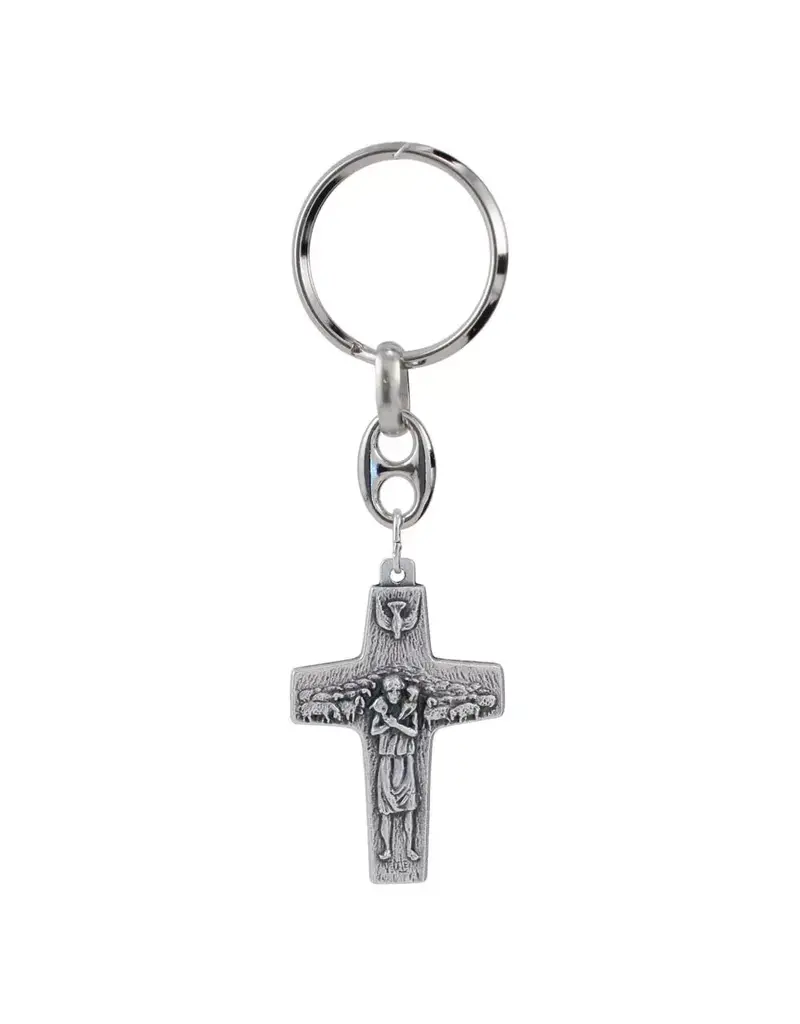 Lumen Mundi Pope Francis Pectoral Cross 2" Keychain