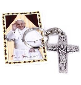 Lumen Mundi Pope Francis Pectoral Cross 2" Keychain