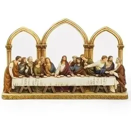 Roman, Inc 7.25"H the Last Supper with Arches