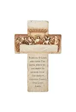 Roman, Inc 13.25"H the Last Supper Cross Renaissance Collection