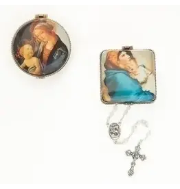 Roman, Inc 1.5"H  Assorted Madonna Image Box