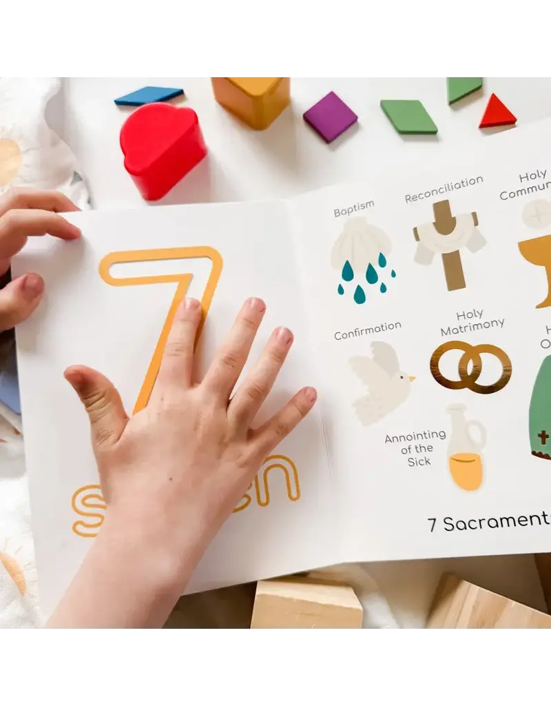 The Little Rose Shop Catholic 123 Board Book