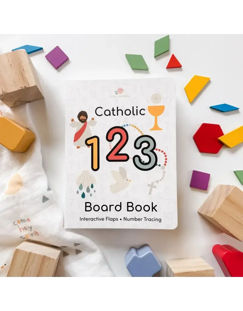 The Little Rose Shop Catholic 123 Board Book
