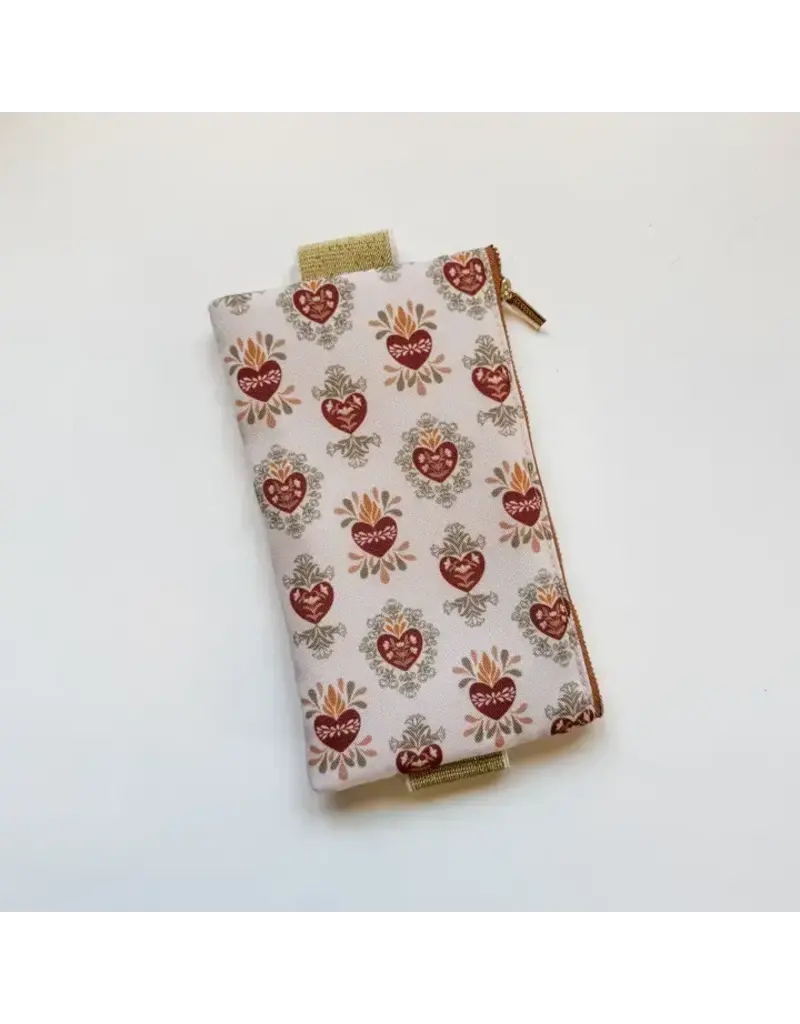 The Little Rose Shop Holy Family Hearts Catholic Bible/Planner Pouch