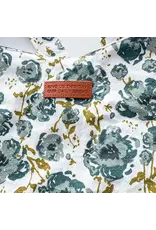 The Little Rose Shop Blue Floral Catholic Christian Bible Scripture Apron