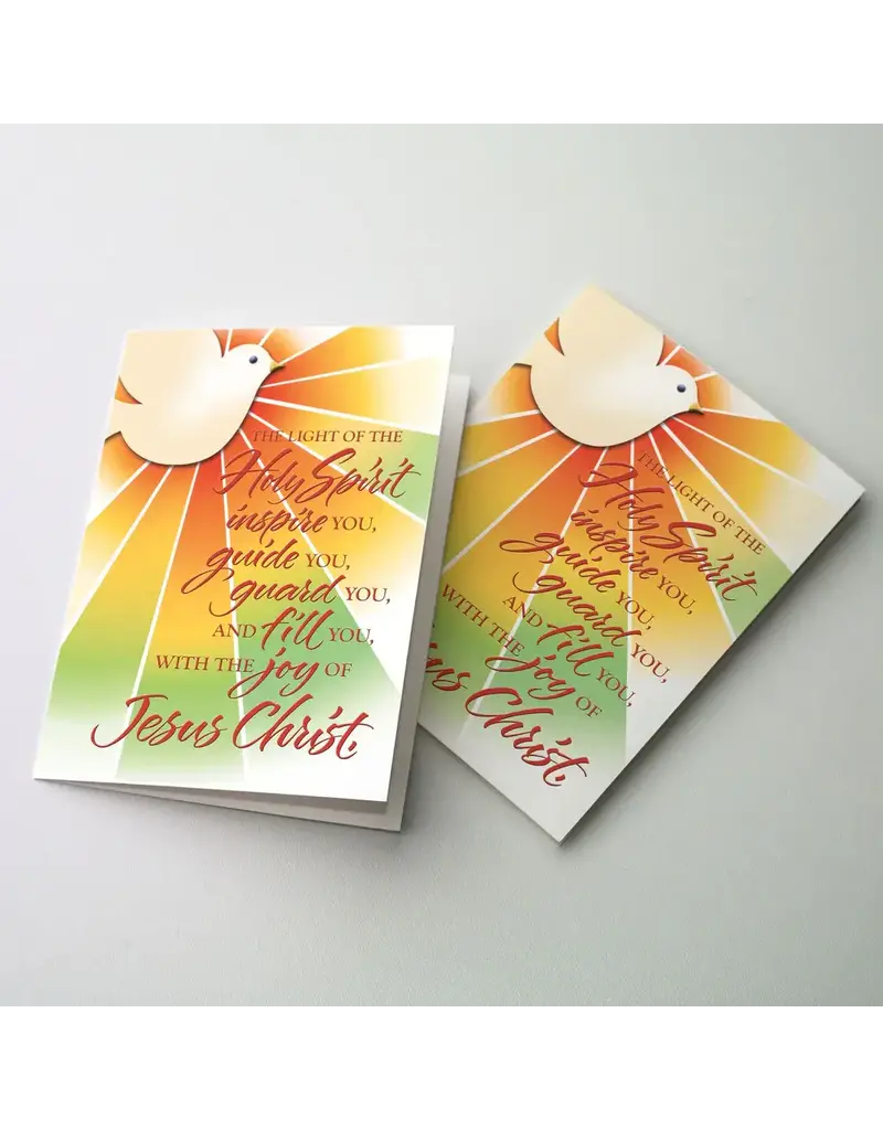 Altar + Home The Light of the Holy Spirit Inspire You - Confirmation Card