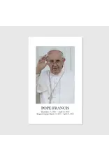 The Printery House Pope Francis Memorial - Prayer Card