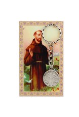 McVan St. Francis Key Ring with Prayer Card