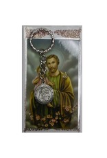 McVan St. Joseph Key Ring with Prayer Card