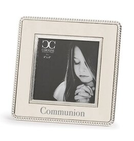 Roman, Inc Frame-Communion (Holds 4x4 Photo) (6"H)