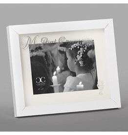 Roman, Inc Frame-First Communion-White (8")