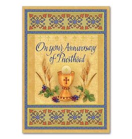 The Printery House On Your Anniversary of Priesthood Ordination Anniversary Card