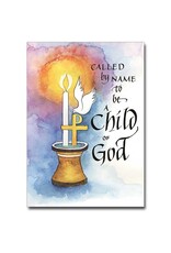 The Printery House Called By Name Baptism Card