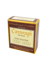 Cavanagh Low Gluten Altar Bread 1 3/8" (35mm) - Box of 25 Individually Wrapped Hosts