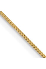 14k Yellow Gold 0.5mm Box Chain