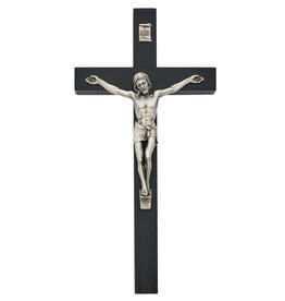 McVan 10" Black Painted Crucifix