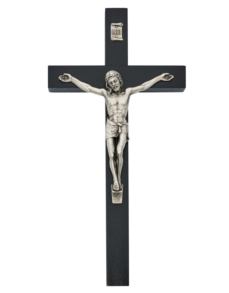 McVan 10" Black Painted Crucifix