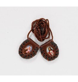 Religious Art Inc Small Leather Scapular