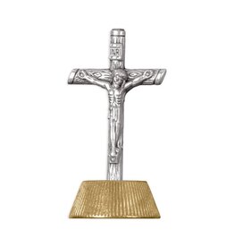 Log Standing Auto Crucifix 2"