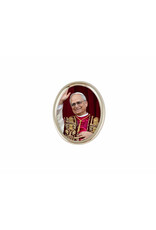Wallace Brothers Manufacturing Pope Leo XIV Oval Pin