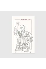 The Printery House Pope Leo XIV - Prayer Card