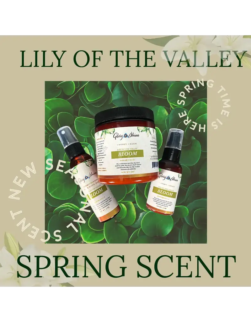 Glory and Shine Glory and Shine - Bloom Seasonal Scent:  8 oz Lotion Cream Jar