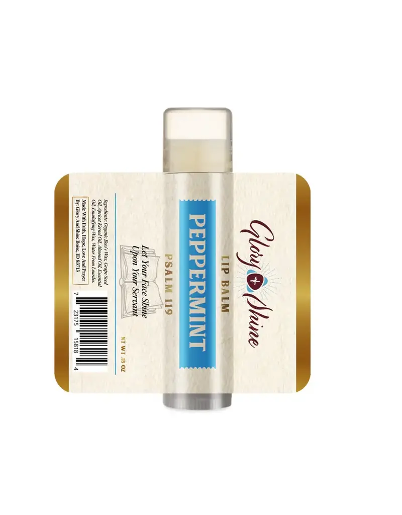Glory and Shine Glory and Shine Peppermint Lip Balm