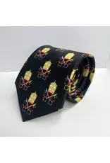 ProselyTies Papal Tiara and Keys Necktie Black