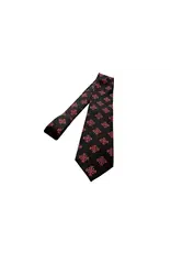 ProselyTies Red Jerusalem Cross with White Accents Necktie