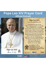 Catholic Imprint Pope Leo XIV Prayer Card Official Portrait
