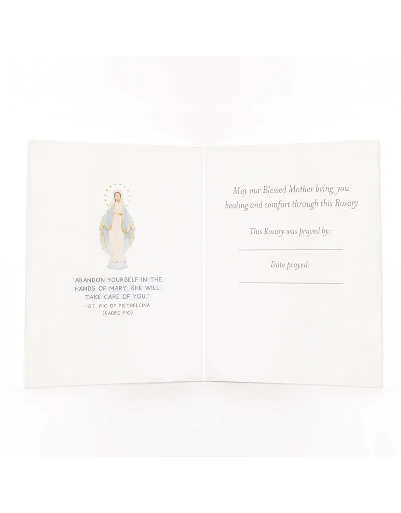 Rosary Card | Daffodils| Get Well